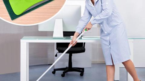 Cây lau nhà tự vắt Spin Mop đa năng tiện dụng